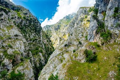 Ruta del Cares im Nationalpark Picos de Europa, Spanien 